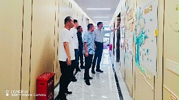 沐鸣娱乐环保-客户一行到我司调研考察