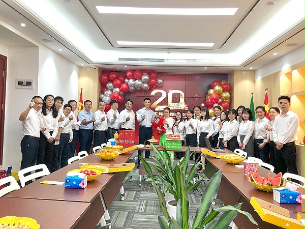 热烈祝贺沐鸣娱乐环保成立20周年