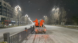沐鸣娱乐环保-沐鸣娱乐环保淮阳分公司清雪行动