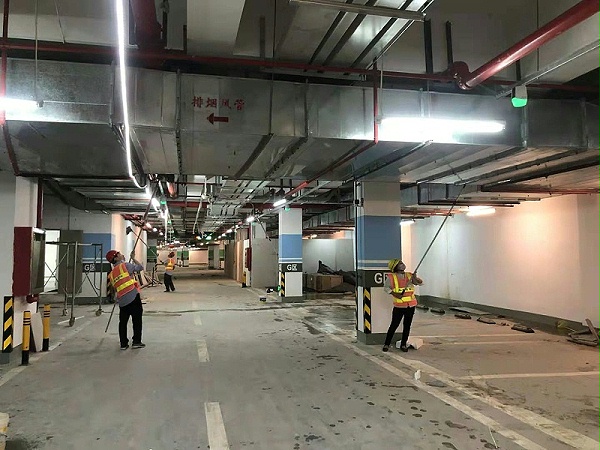 03深圳宝安万达广场开荒-沐鸣娱乐环保