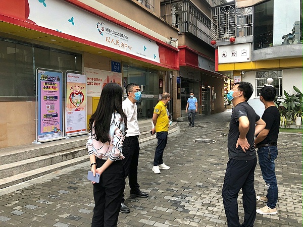 1沐鸣娱乐环保-新余市领导考察我司垃圾分类试点项目