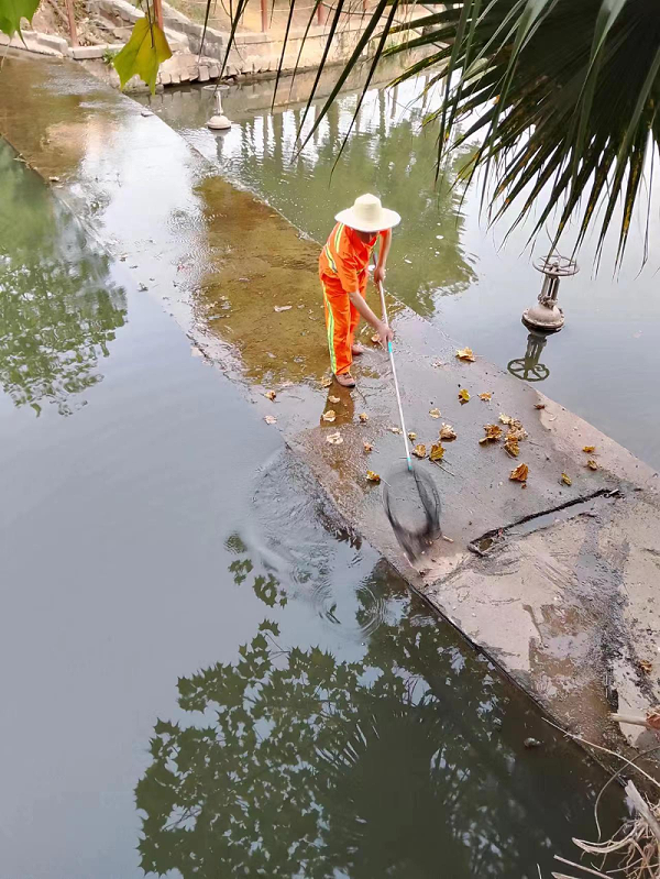 沐鸣娱乐环保：河面清漂