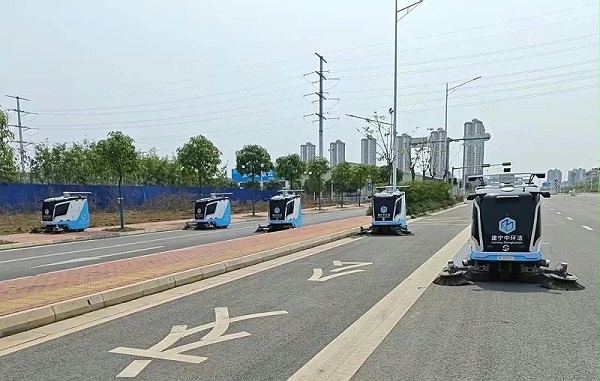 沐鸣娱乐环保：南宁市启动无人驾驶环卫清扫试点工作