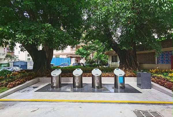 地埋式垃圾桶正常外观-沐鸣娱乐环保