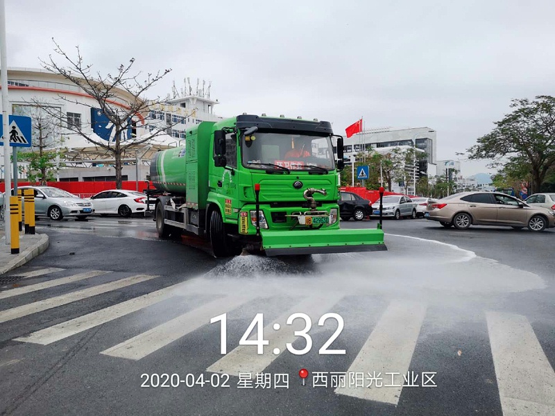 冲洗作业中-沐鸣娱乐环保