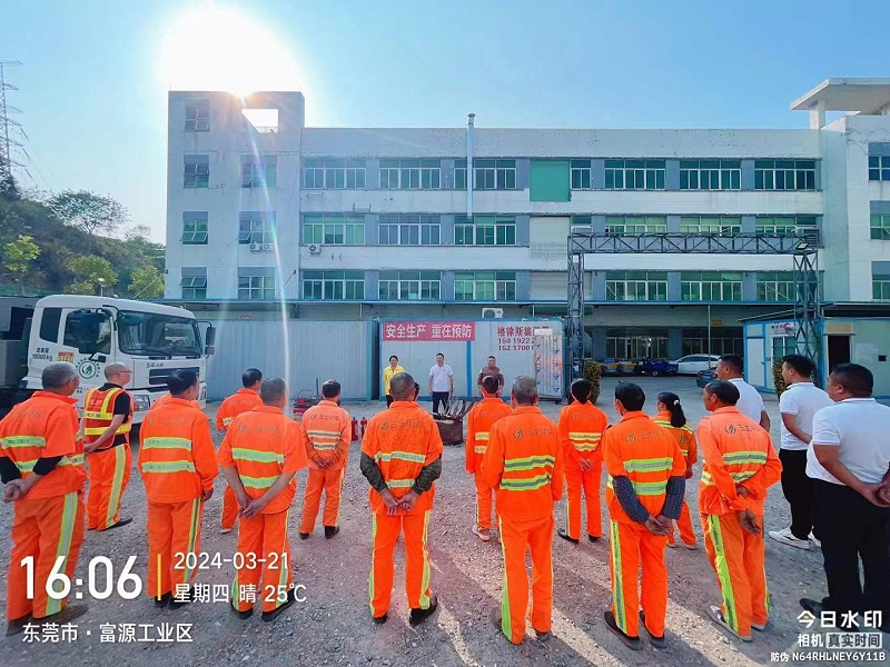 沐鸣娱乐环保：黄江市政项目消防演习