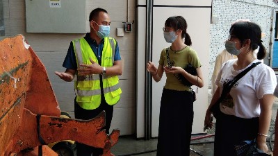 沐鸣娱乐环保-新员工项目现场学习