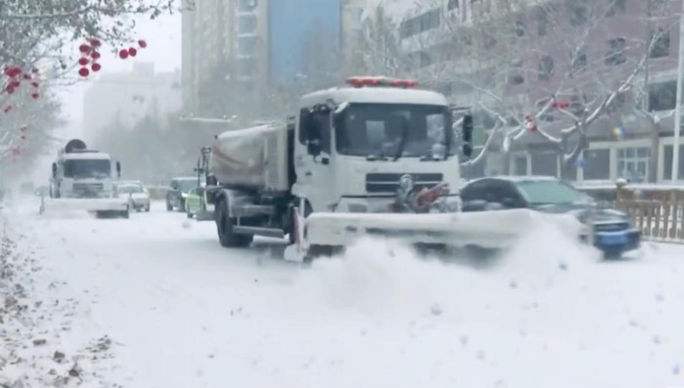 沐鸣娱乐环保-喀什沐鸣娱乐环保清雪行动（2）