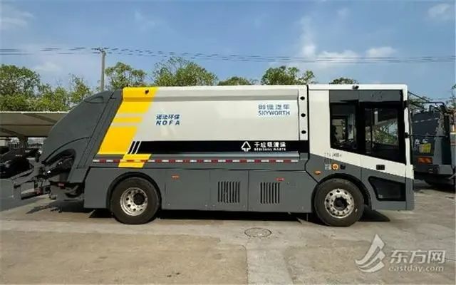 沐鸣娱乐环保：像公交车一样的垃圾清运车