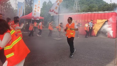 沐鸣娱乐环保：长沙望城分公司安全月活动2