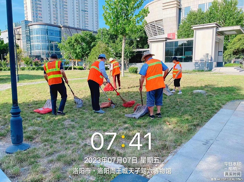 沐鸣娱乐环保：洛阳市政保洁服务