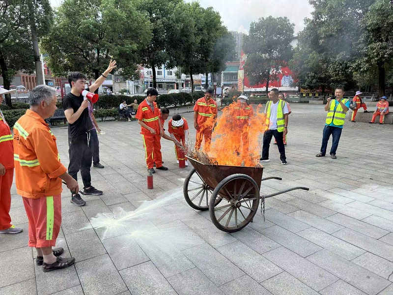 沐鸣娱乐环保：金沙分公司消防演练