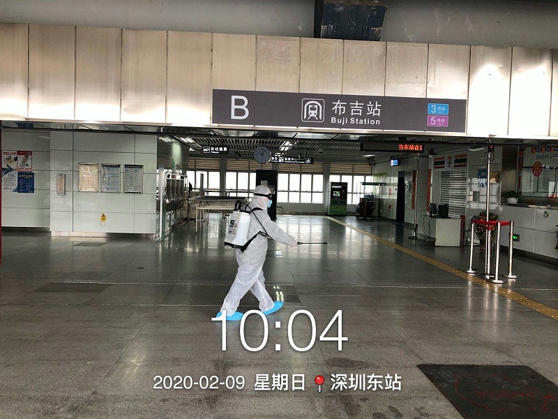 地铁及四大枢纽的消毒服务-沐鸣娱乐环保
