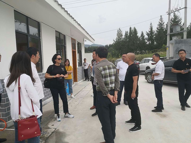 1沐鸣娱乐环保-考察组听取情况汇报