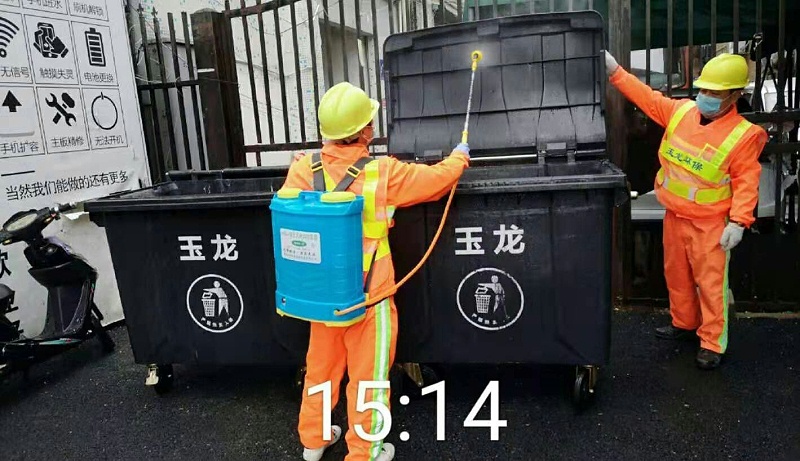 农贸市场防疫消毒2